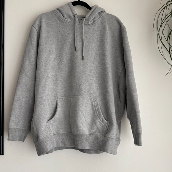 Original Favorites Heather Grey Heavyweight Organic Brushed Hood - Picture 3 of 4